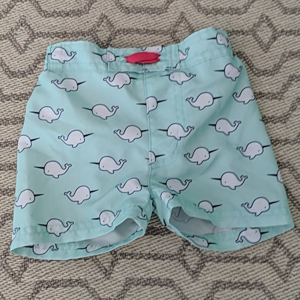 Swim trunks 6-9 months nwot